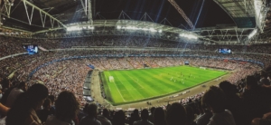 Volles Fußballstadion